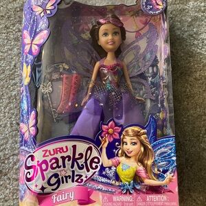 Sparkle Girlz Fairy Doll - Purple and Pink